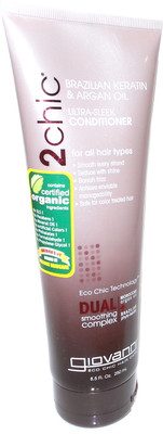 

Giovanni 2chic Brazilian Keratin & Argan Oil Ultra-sleek Conditioner(250 ml)