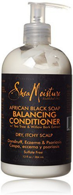 

Shea Moisture African Black Soap Balancing Conditioner - 12 oz(354 ml)