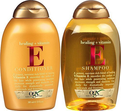 

Organix ing Plus Vitamin E Shampoo and Vitamin E Conditioner 13 oz [Bundle of 2 Items](385 ml)
