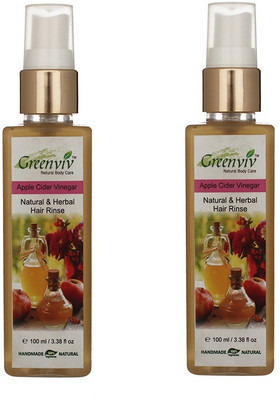 

Greenviv Apple Cider Vinegar Hair Rinse(200 ml)