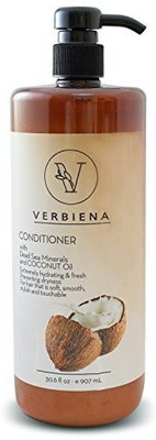 

Verbiena Salt With Coconut Essential Oil Hair Conditioner With Dead Sea Salt Minerals(907 ml)