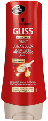 

Schwarzkopf Gliss with Liquid Keratin Ultimate color Conditioner(400 ml)