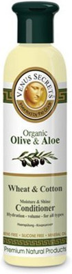 

Venus Secrets er with Wheat & Cotton / All Hair Types / Natural Cosmetics with Organic Olive & Aloe Vera / Hair Care / Moisturizes the Scalp / Nourishing & Thoroughly Restructuring Hair / 250ml(250 ml)