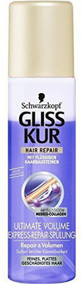 

Schwarzkopf Gliss Kur Ultimate Volume Express Repair Conditioner Spray 6.76 fl oz(199 ml)