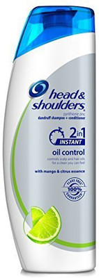 

Head & Shoulders ers Instant Oil Control 2-in-1 Dandruff Shampoo Plus Conditioner, 12.8 Fluid Ounce(378 ml)