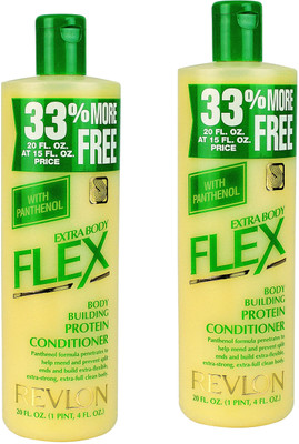 

Revlon Flex Body Building Conditioner- Extra Body - Pack of 2(1184 ml)