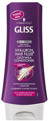 

Schwarzkopf Gliss Hyaluron + Hair Filler Liquid Kertain Conditioner(400 ml)