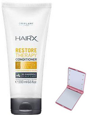 

Oriflame Sweden HAIR X RESTORE THERAPY CONDITIONER WITH SMART POCKET MIRROR(200 ml)