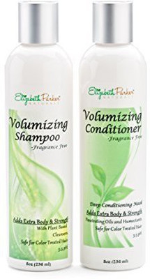 

Elizabeth Parker Naturals Best Volumizing Shampoo and Conditioner Set for Fine Hair - Boost Volume - Promotes Hair Growth - 100% Natural and Organic - Sulfate Free and Fragrance Free(236 ml)