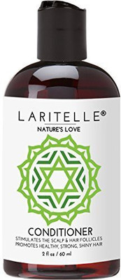 

Laritelle Laritelle Organic Travel Size Conditioner 2 oz | Organic Macadamia + Keratin + Follicle Stimulating Rosemary, Ginger & Grapefruit | Fortifying Hair Growth Formula | NO GMO. Vegan(59 ml)