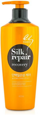 

Elastine Silk Repair Recovery Conditioner Damage Nourishing Care (For Tangle and Coarse Hair)(400 ml)
