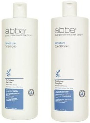 

Cydraend Abba Pure Moisture Shampoo and Moisturizing Conditioner Duo Set 33.8 oz(999 ml)