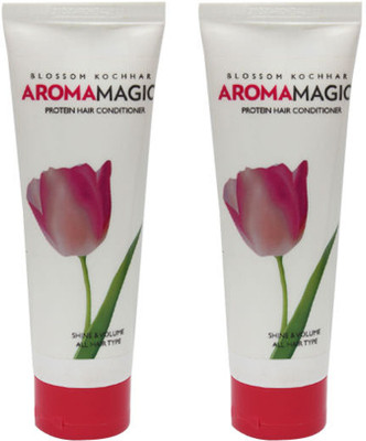 5% OFF on Aroma Magic Protein Hair Conditioner - Pack of 2(240 g)