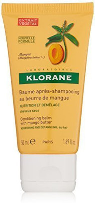 

Klorane Conditioning Balm with Mango Butter - Dry Hair , 1.69 fl. oz.(49.855 ml)