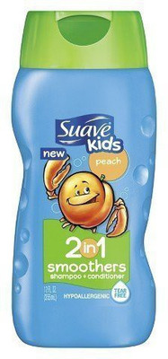 

Suave Kids 2 in 1 Shampoo & Conditioner, Peach, 12 oz(354 ml)