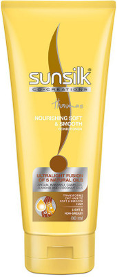 

Sunsilk Nourishing Soft & Smooth Conditioner(80 ml)