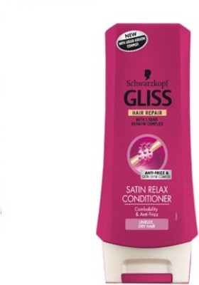 

Schwarzkopf Gliss With Liquid Keratin Satin Smooth Conditioner(249 ml)