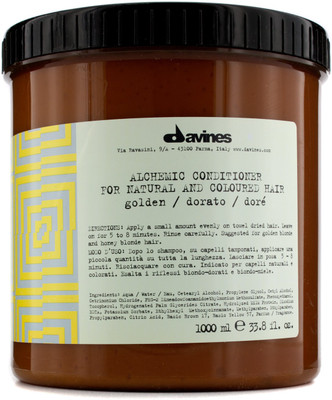 

Davines Alchemic Conditioner Golden (For Natural & Coloured Golden Blonde & Honey Blonde Hair)(1000 ml)