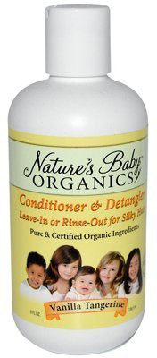 

Nature's Baby Organics & Detangler Vanilla Tangerine Natures Baby Organics Liquid(240 ml)