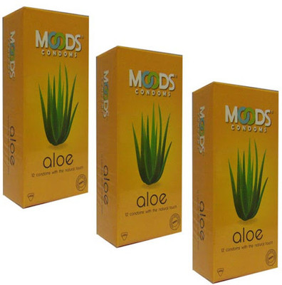 Moods Aloe Condom(Set of 3, 36S)