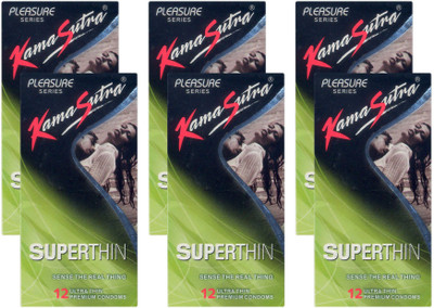 KamaSutra Superthin - UPFK200080 Condom(Set of 6, 72S)