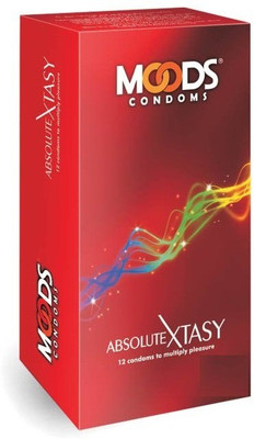 Flipkart - Moods Xtasy Super Dots Climax Delay Experience Real Ecstasy Condom(12S)