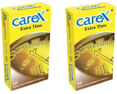 Carex Powershot Condom(Set of 2, 20S)