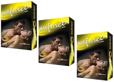 Manforce Banana Condom(Set of 3, 30S)