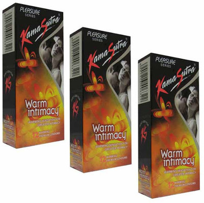 30% OFF on Kamasutra Warm Intimacy Condom(Set of 3, 36 Sheets) 30% OFF on Kamasutra Warm Intimacy Condom(Set of 3, 36 Sheets)