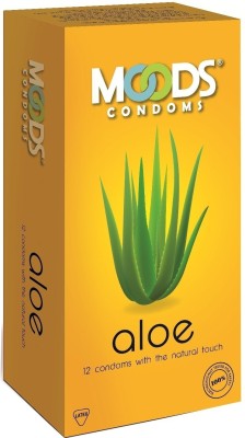 Flipkart - Moods Aloe Ribbs And Dotted Goodness Of Aloe Vera Feel The Goodness Condom(12S)