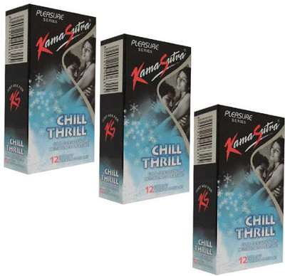 16% OFF on Kamasutra Chill Thrill Condom(Set of 3, 36 Sheets) 16% OFF on Kamasutra Chill Thrill Condom(Set of 3, 36 Sheets)