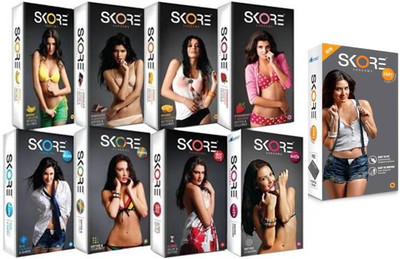 26% OFF on SKORE 10x9 Variant Combo Condom(Set of 9, 10 Sheets) 26% OFF on SKORE 10x9 Variant Combo Condom(Set of 9, 10 Sheets)