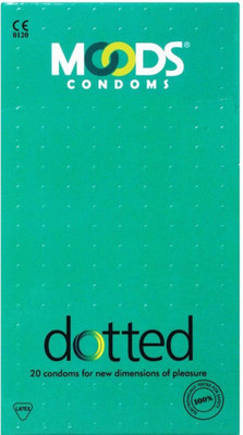MOODS Dotted Condom(Set of 40, 120 Sheets) MOODS Dotted Condom(Set of 40, 120 Sheets)