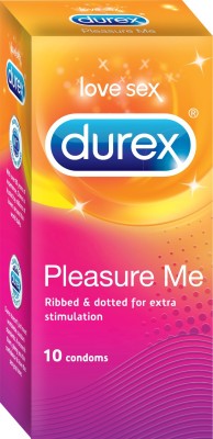 Flipkart - Durex Pleasure Me Condom(Set of 10, 100S)