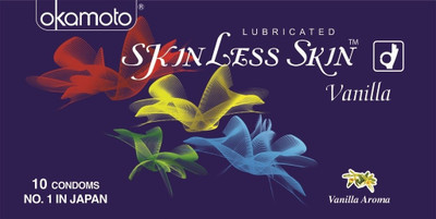 

Okamoto Skinless Skin Ultra Thin Vanilla Condom(Set of 4, 40S)