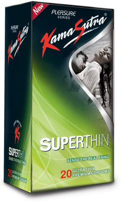 KamaSutra Super Thin Condom(Set of 20, 20S) available at flipkart for Rs.159