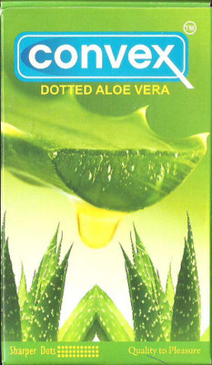 Convex Dotted Aloe Vera Condom(Set of 4, 40S)