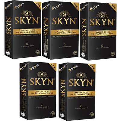 

KamaSutra Skyn Ultra Thin Monthly Pack Condom(Set of 5, 6S)