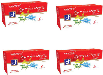 48% OFF on okamoto Skinless Skin Ultra Thin Condom(Set of 4, 40S) 48% OFF on okamoto Skinless Skin Ultra Thin Condom(Set of 4, 40S)