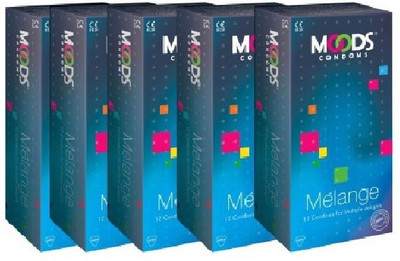 Moods Melange Condom(Set of 5, 60S)