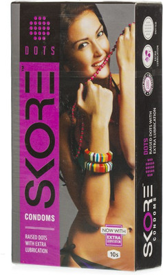 Skore dots Condom(Set of 10, 10S)