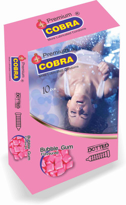 

Cobra Bubble Gum Condom(10S)