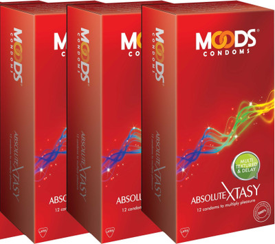 Moods absolute-xtasy Condom(Set of 3, 36S)