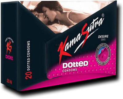 Kamasutra Desire Ribbed Monthly Combo Condom(Set of 3, 12 Sheets)