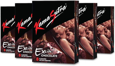 31% OFF on Kamasutra Chocolate Flavoured Dotted Monthly Combo Condom(Set of 5, 8 Sheets) 31% OFF on Kamasutra Chocolate Flavoured Dotted Monthly Combo Condom(Set of 5, 8 Sheets)