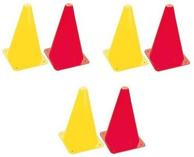 

HE Retail Cone Marker Pack of 6(Red, Yellow)
