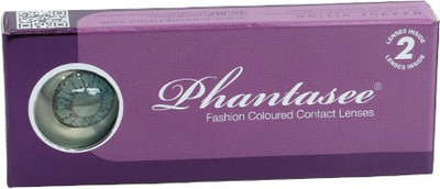 

ColourVUE Phantasee By VisionsIndia Monthly(MayaBlue-0.00, Colored Contact Lenses, Pack of 2)