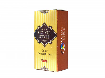 

COLOR STYLE BN005 (2 Pcs. BROWN COLOR CONTACT LENS) Monthly Contact Lens(0, BROWN, Pack of 2)