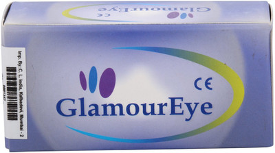 

Glamour Eye Colored Disposable Monthly Contact Lens(0, Soft Hazel, Pack of 2)