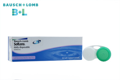 

Bausch & Lomb Soflens with Lens Case By Visions India Daily(-2.25, Contact Lenses, Pack of 30)
